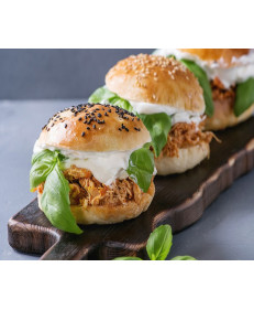 Hamb&uacute;rguer de Frango Cremoso